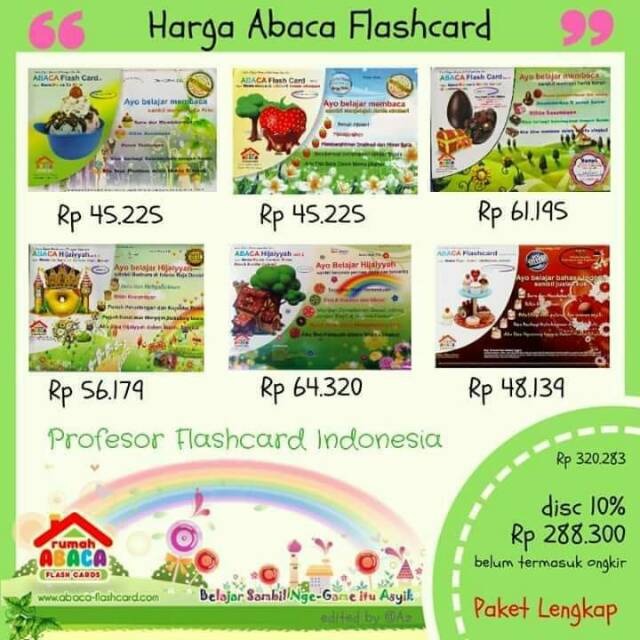 

Abaca flash card