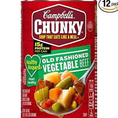 

campbell's chunky old fashioned vegetable beef 18oz (533gr)