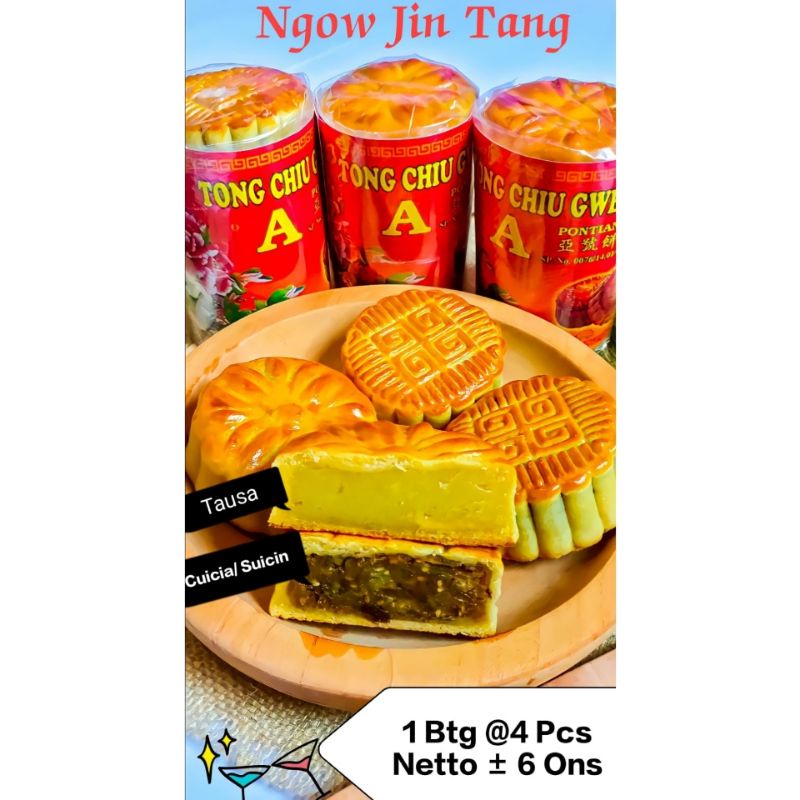 

Tong Chiu Gwee Piah / Ngow Jin Tang / Kue Bulan / Makaupia / Mooncake Pontianak / Guek Pia
