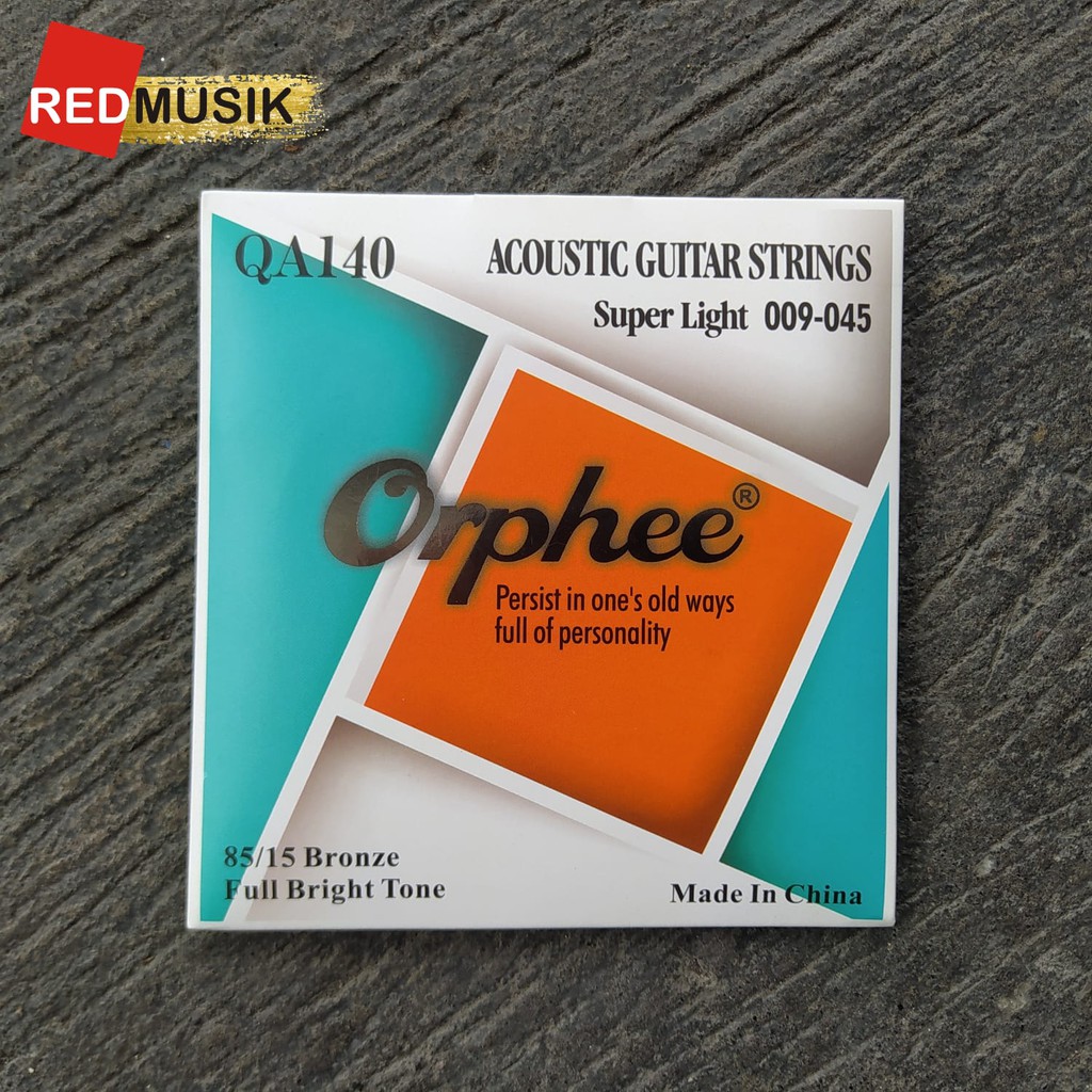 Senar Gitar Orphee QA140 QA-140 QA 140 Akustik String