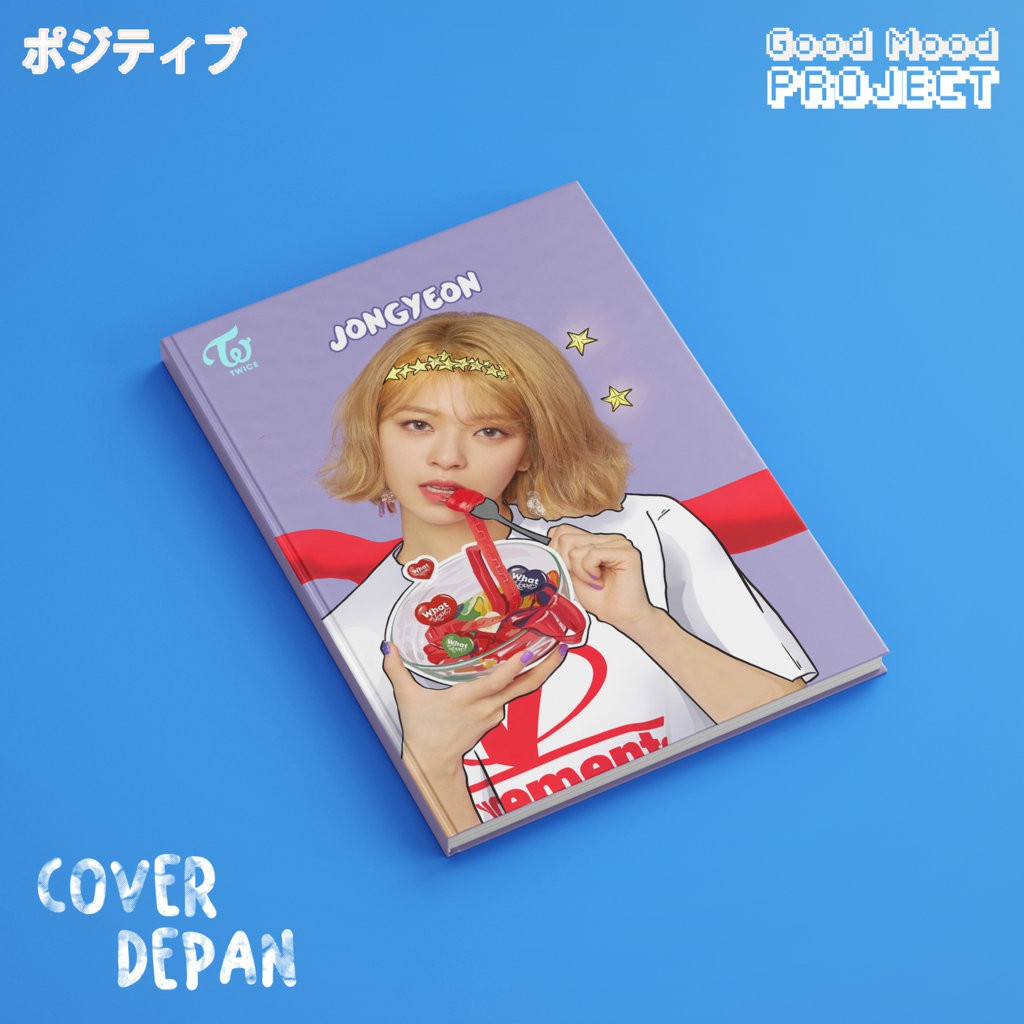 

Buku Catatan KPOP Twice Jongyeon Korea Hardcover A5 Buku Tulis Notebook Agenda Planner Jurnal