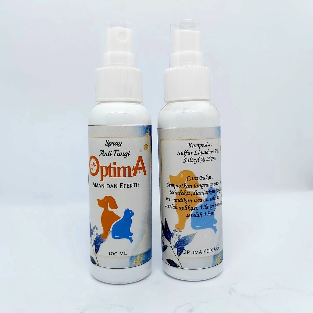OPTIMA Spray Anti Fungi Jamur Kucing Anjing 100ml