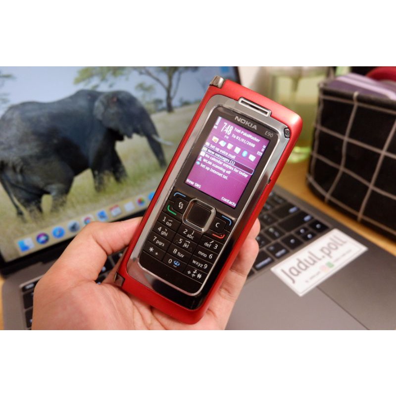 Nokia E90 Normal Mulus Original Mantap Tag Nokia 8800 9300 9500 9210 E7 9910