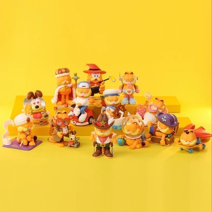 Pop Mart Garfield Day Dream Bubble Gold Hunter