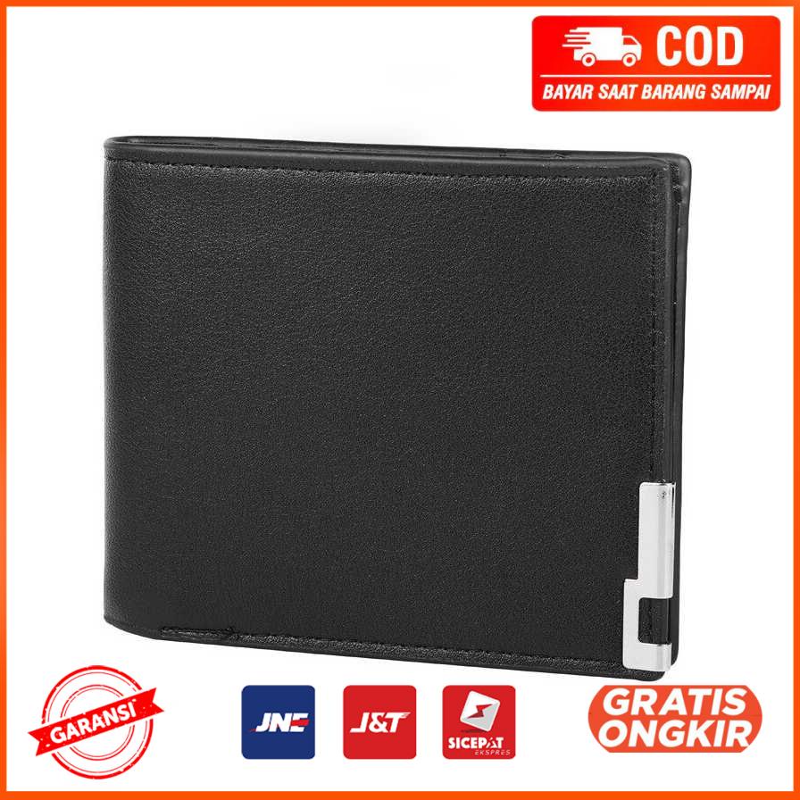 Dompet Pria Bahan Kulit Leather Wallet QB04