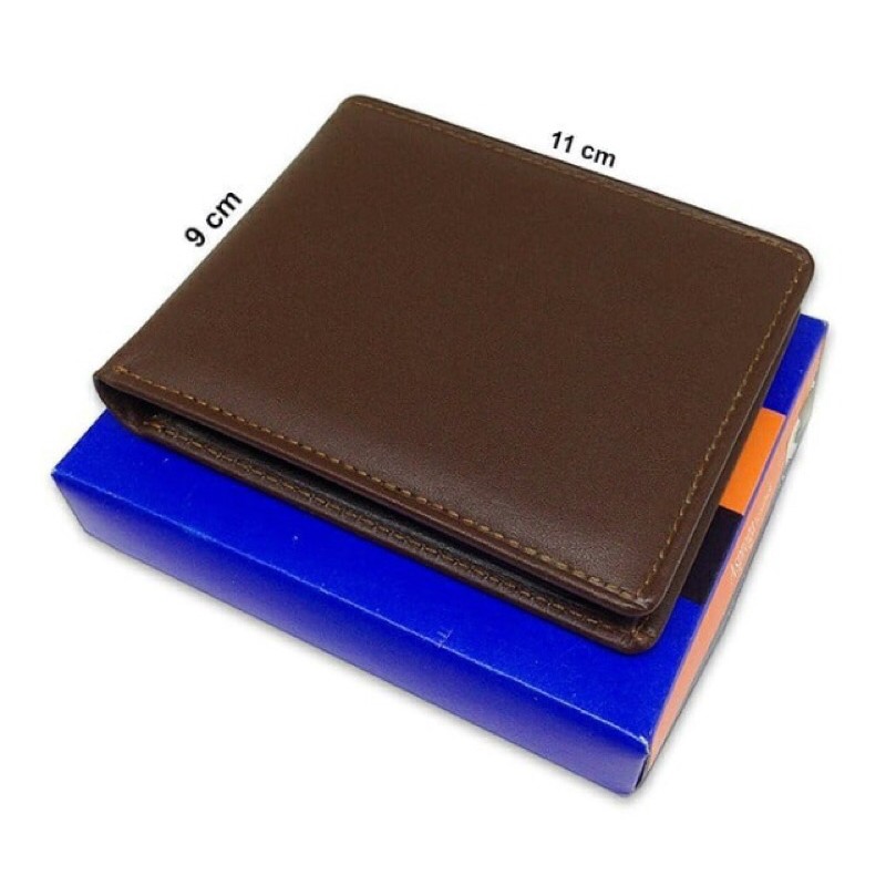 Dompet Kulit Pria Resleting / Sleting