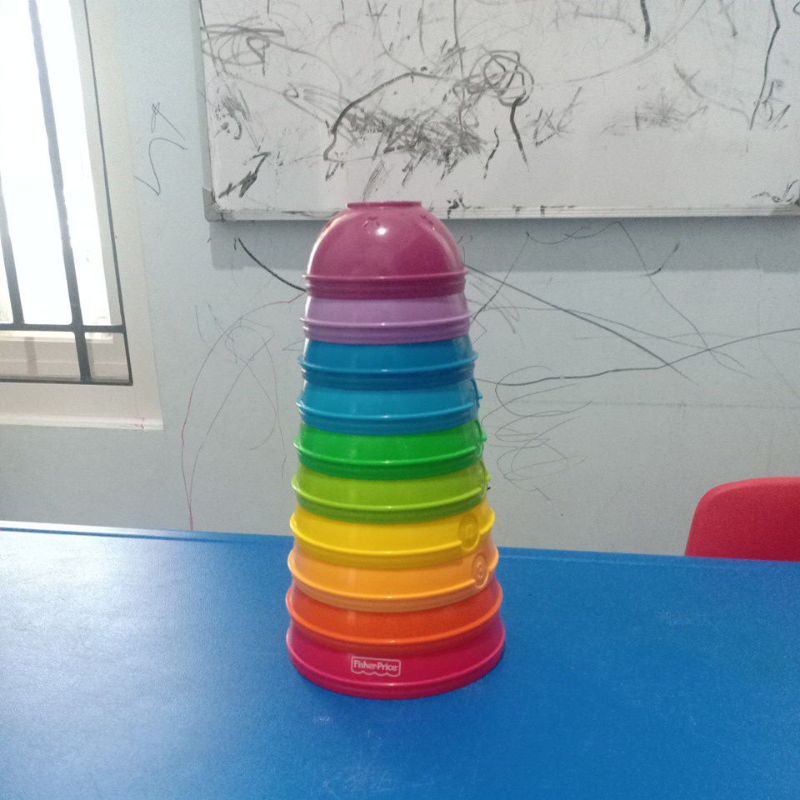 Preloved Fisher price mangkok susun