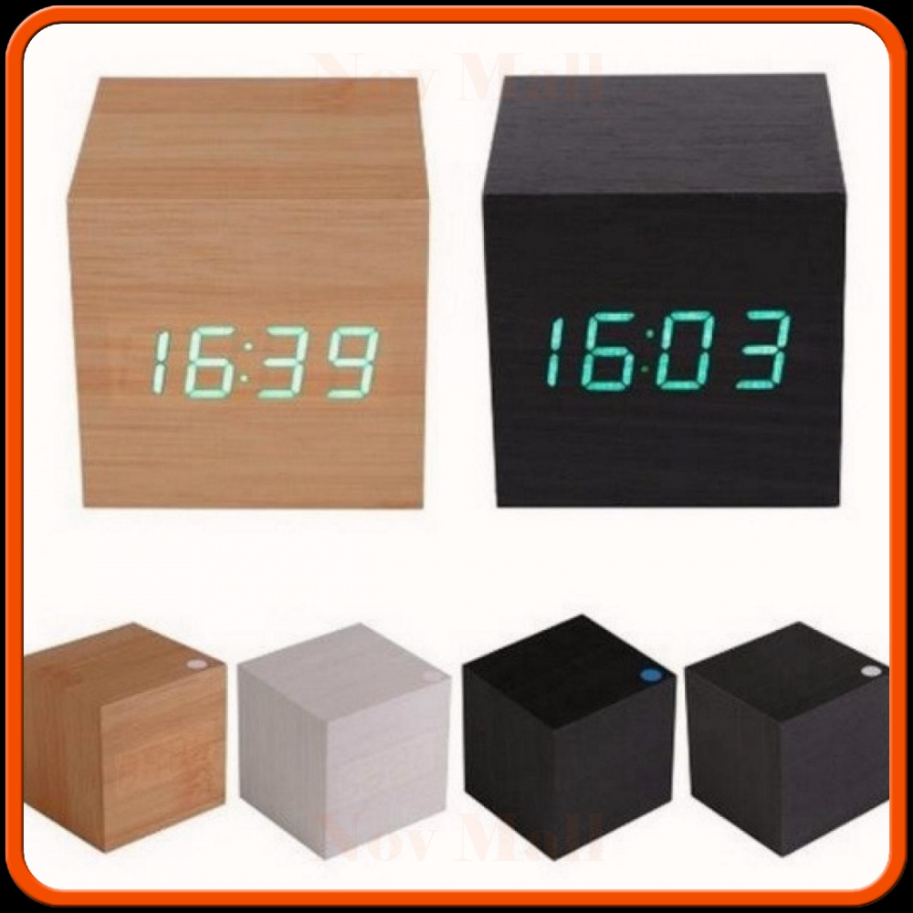 Jam Digital LED Kayu - JK-808