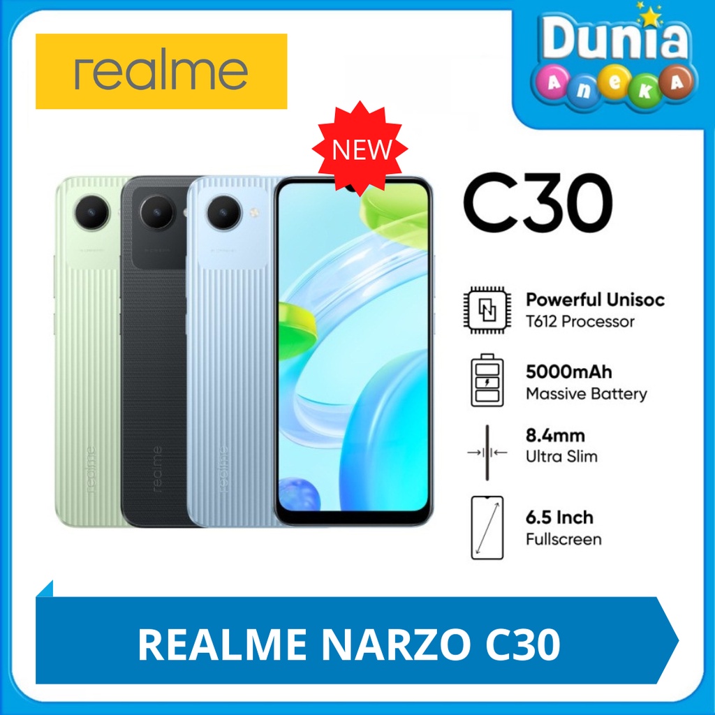 REALME C30 - GARANSI RESMI REALME INDONESIA