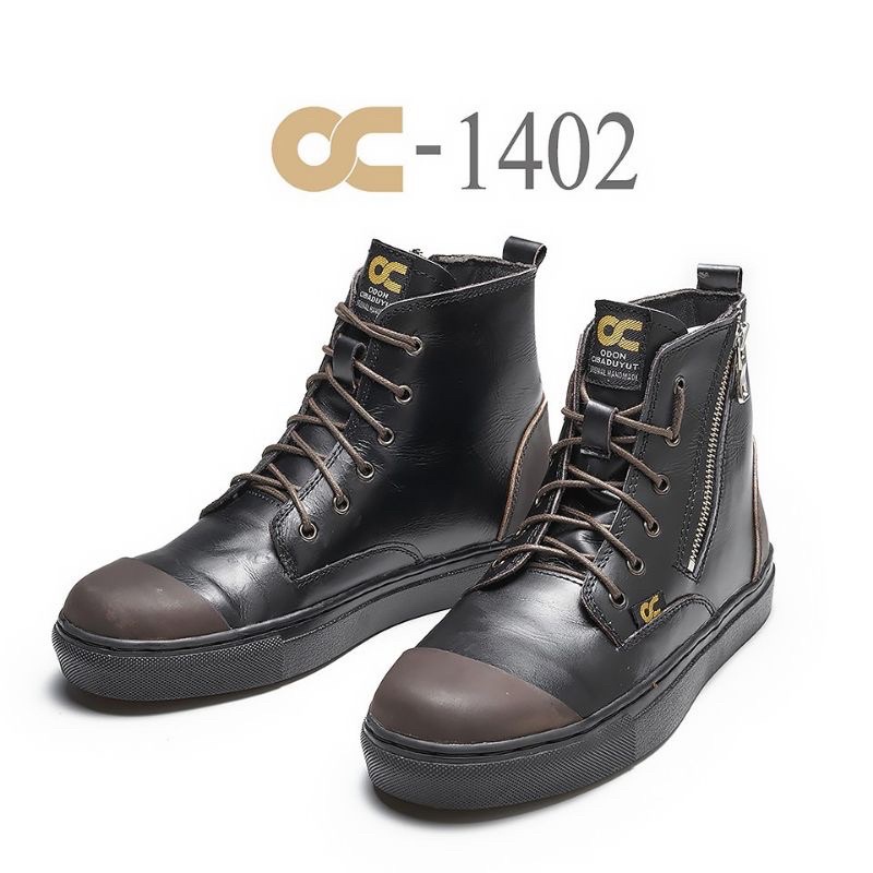 Sepatu Boot Casual Kulit Asli OC-1402