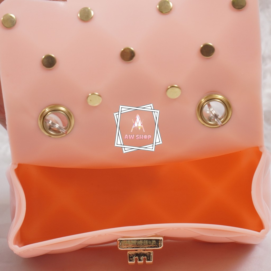 Tas Selempang Mini Wanita Mini Pearl Diamond