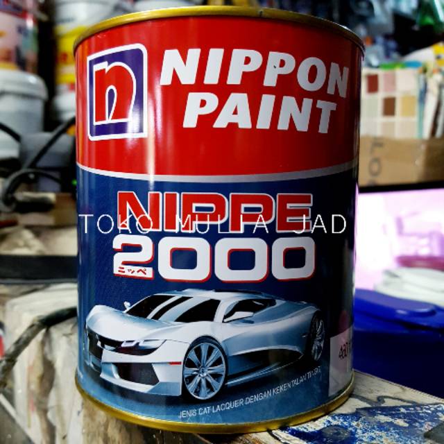 Cat Duco Nippe 2000 Hitam Putih Clear 1 Kg Nippon Paint Cat Mobil Indonesia