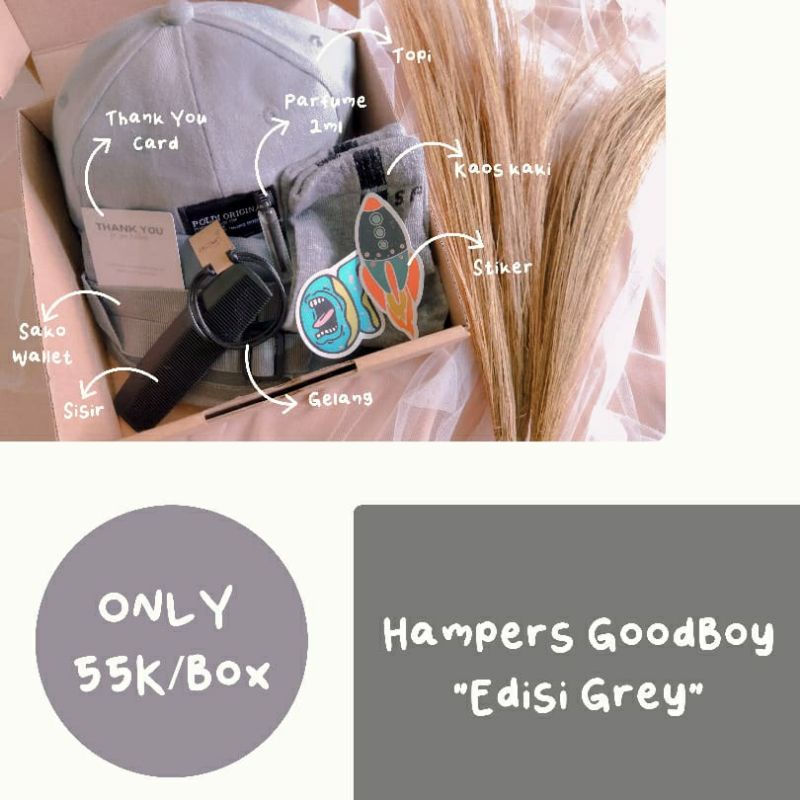 HAMPERS COWOK MURAH/KADO ULTAH COWOK MURAH