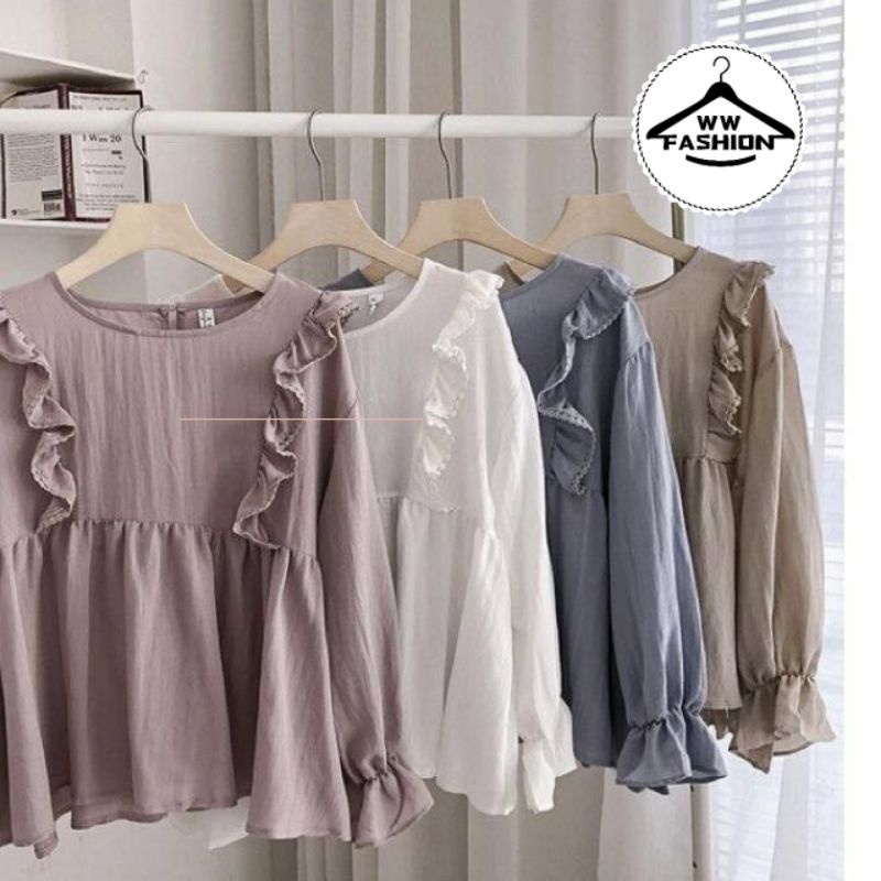 ATASAN/ BLOUSE TERBARU/  RONA BLOUSE/ KEKINIAN /OOTD SELEBGRAM