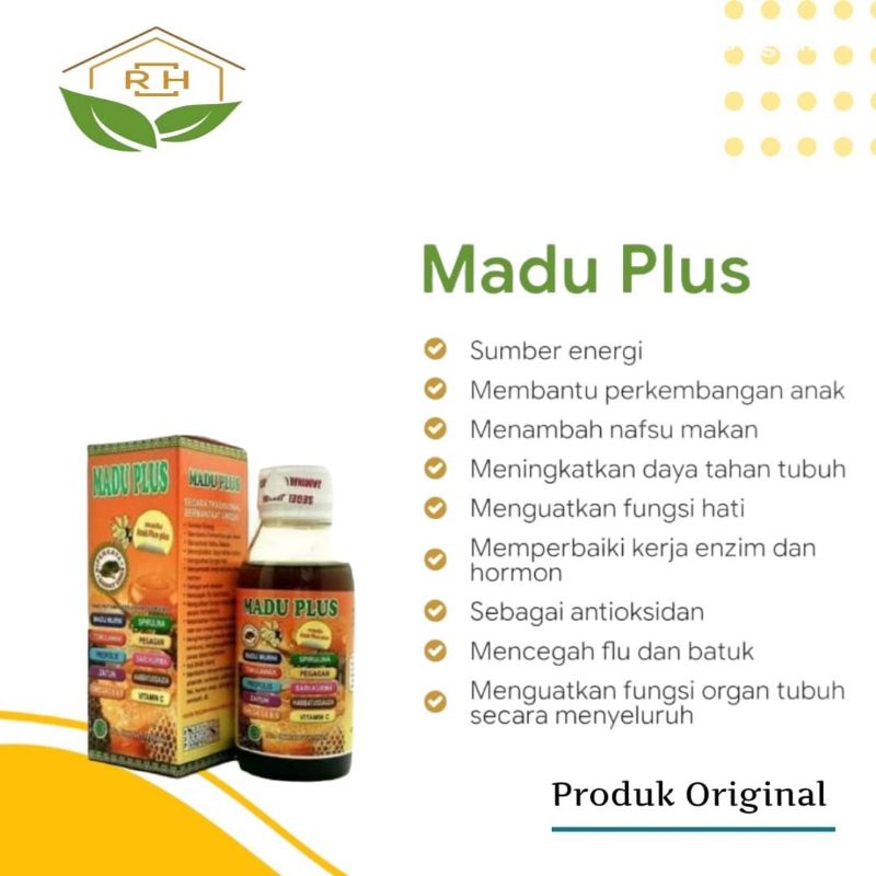 

Madu Anak Plus 150gr di perkaya gamat emas