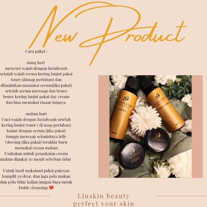 Linskin beauty care eksklusif BPOM FREE SERUM