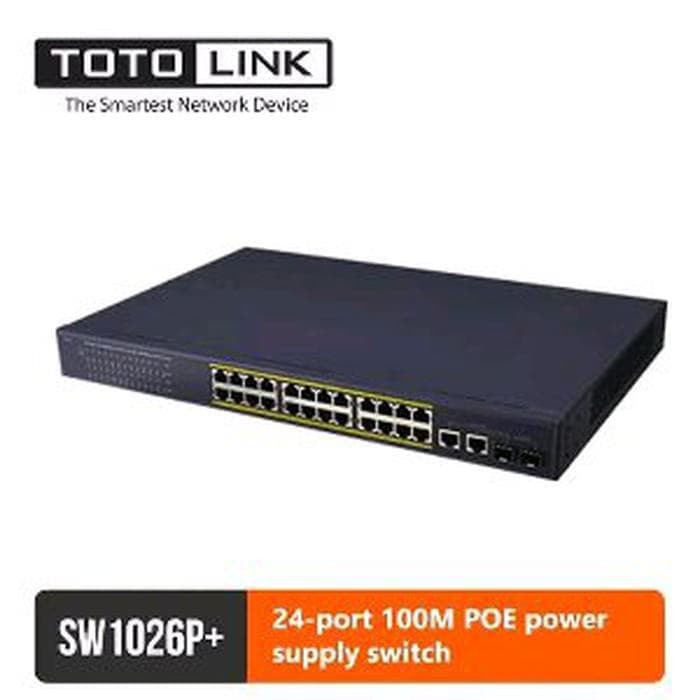 TOTOLINK SW1026P Switch 10/100Mbps POE 24-Port