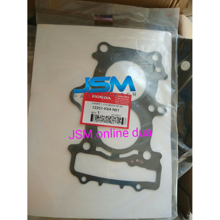 PAKING BLOK HEAD CYLINDER CBR 250 RR CBR250 RR 2017 AHM ORI ORIGINAL