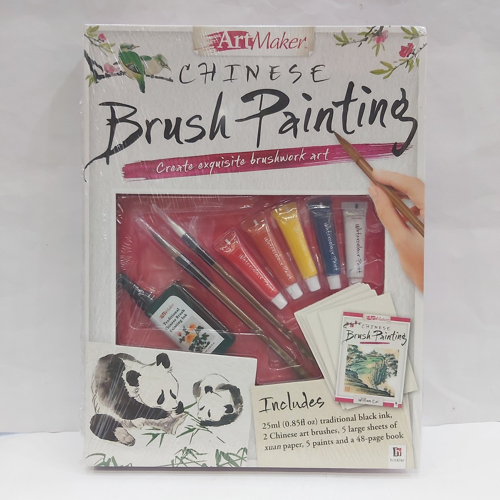 

Art Maker Chinese Brush Painting (Portrait) By Hinkler Books