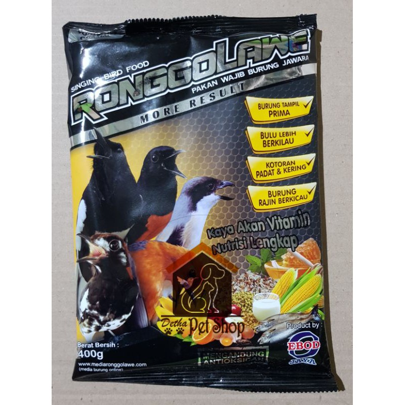 Ebod Ronggolawe Pakan Burung 400gr
