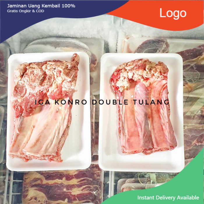 

IGA BAKAR/IGA KONRO/TULANG IGA SAPI 500GR