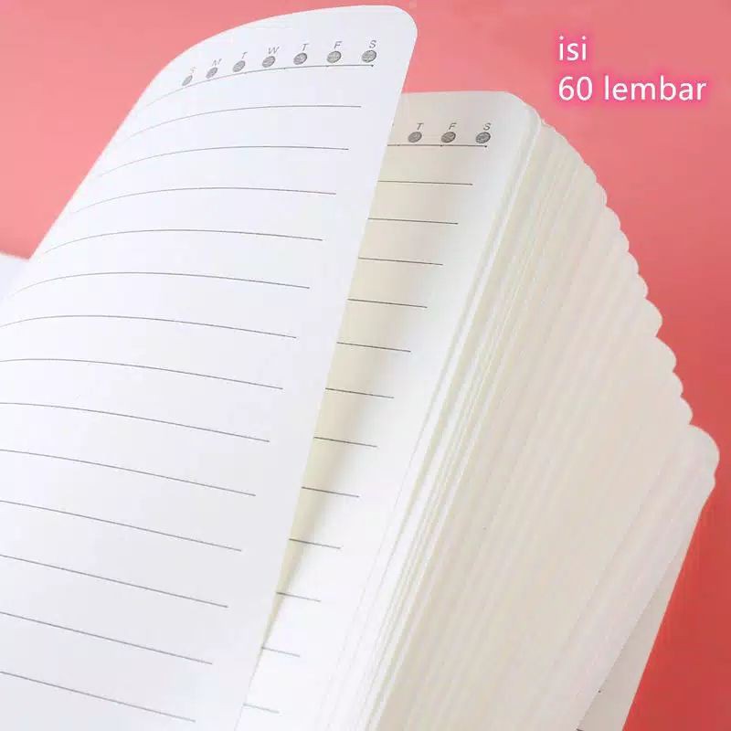 

Buku Tulis A5 Motif trendy/60 Lembar
