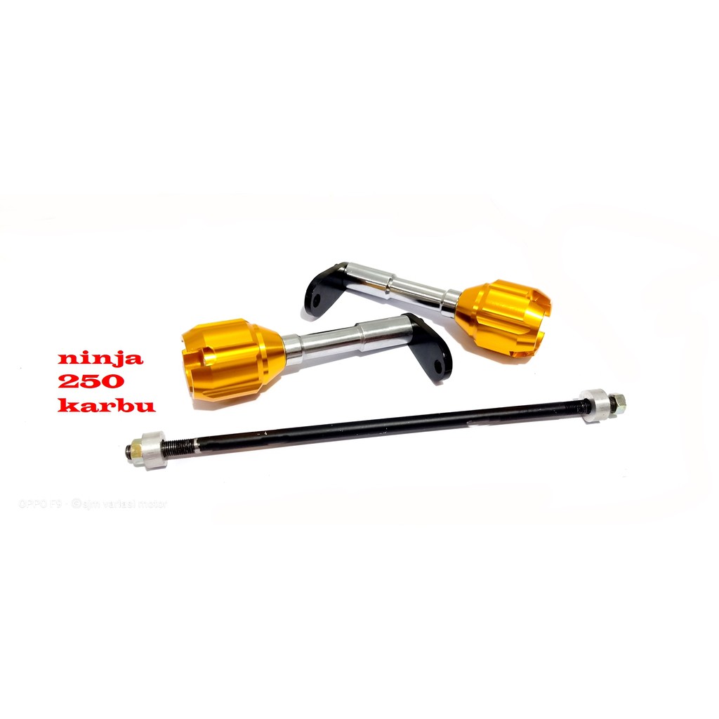 FRAME SLIDER NINJA 250 KARBU PELINDUNG BODI KAWASAKI NINJA 250 KARBU