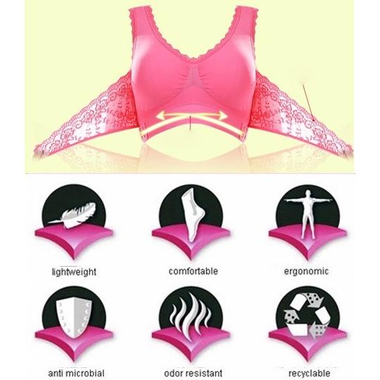 Newest Push Up Sport Bra Seemless - Dengan Cup Lepas Pasang