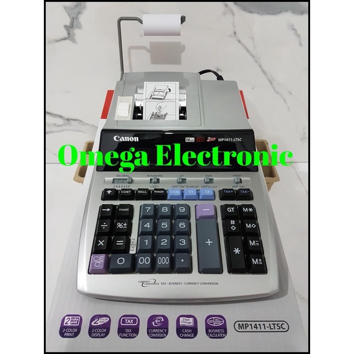 

Canon Calculator Mp1411-Ltsc Printing Struk Kasir Kalkulator 14 Digits