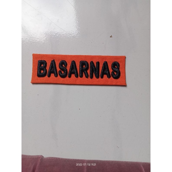 Bordir Lebel Basarnas Timbul