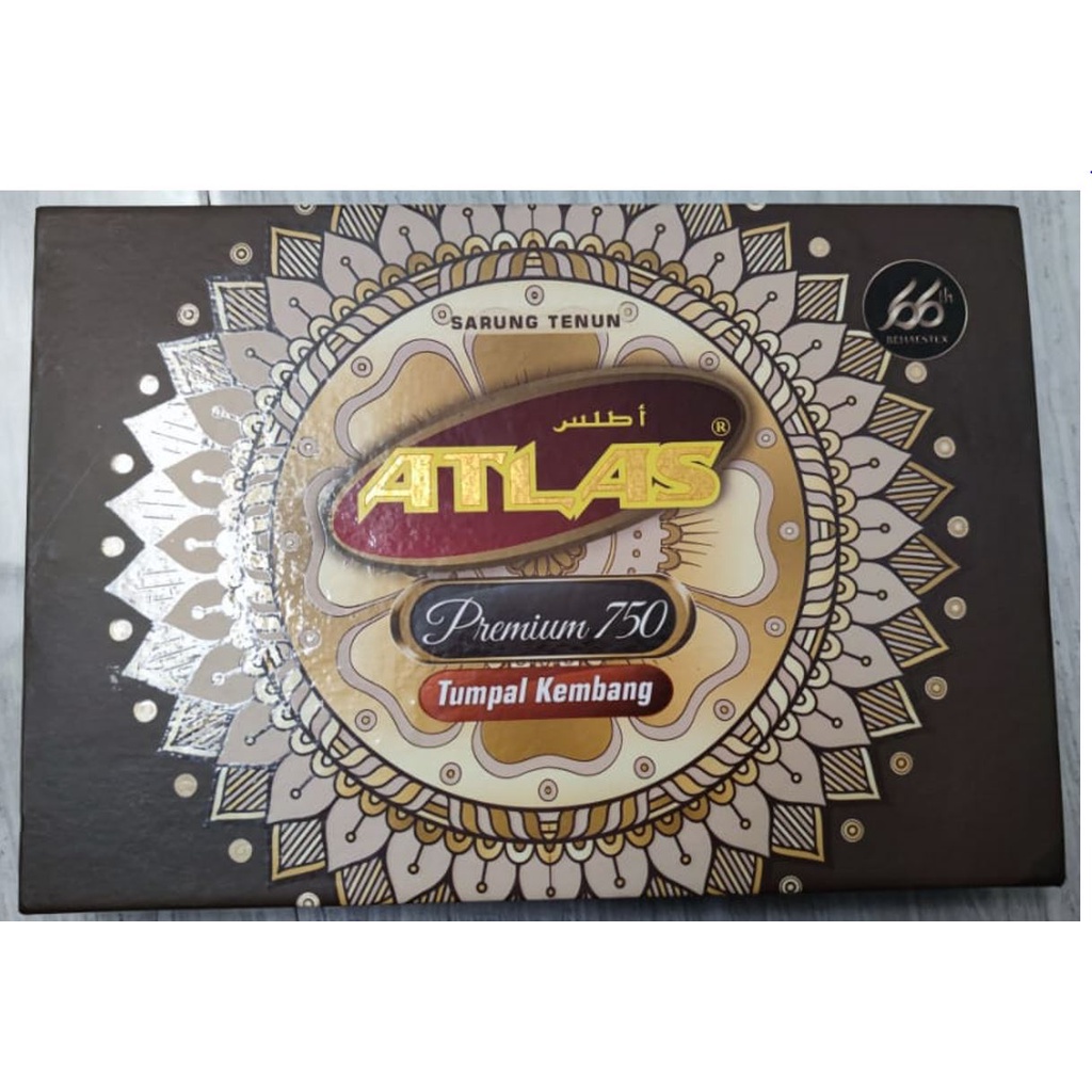 Sarung Atlas Premium 750 Tumpal Kembang