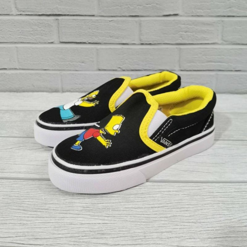 Sepatu Anak Vans Slip On x The Simpsons