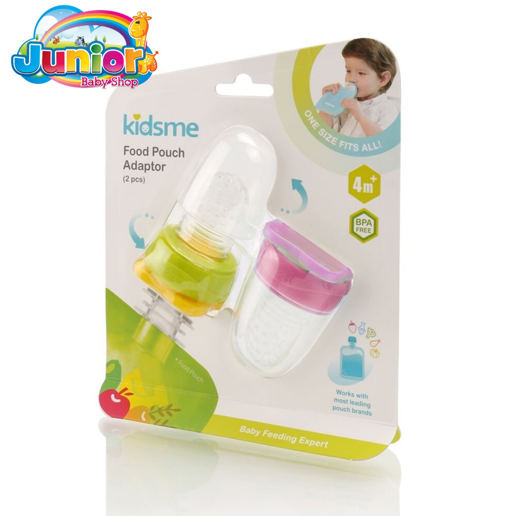 Kidsme Food Pouch Adaptor 2pcs 4m+ 160490