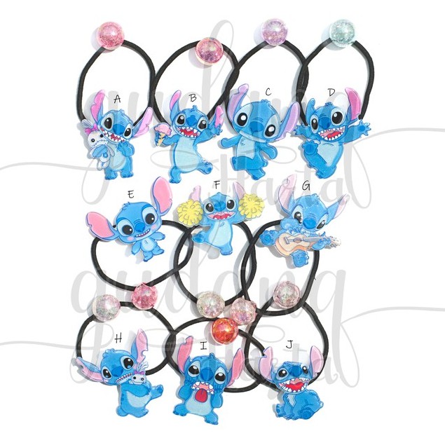 Ikat Rambut Lucu Karakter Big Blue Monster Hairband Monster Biru Unik GH 200603