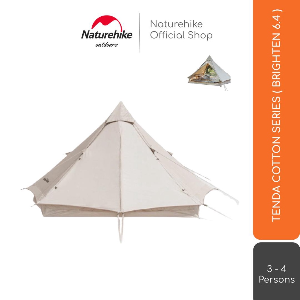 Naturehike Tenda Cotton Series NH20ZP004 Safari Glamping Camping