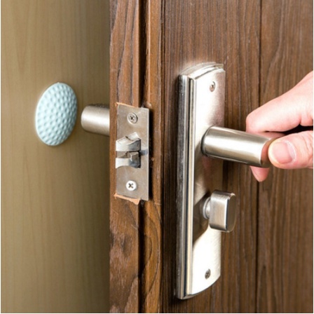 Penahan Pintu dan Engsel / Pengaman Pintu / Pelindung Dinding dari Benturan Pintu