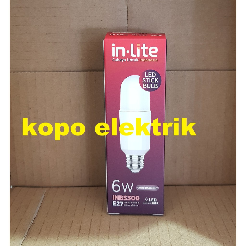 Lampu Stick inlite 6 watt