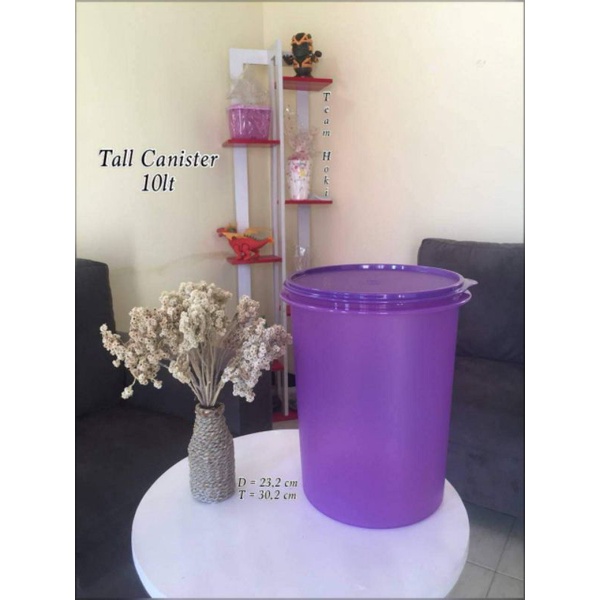 Toples Ungu Tupperware 10L