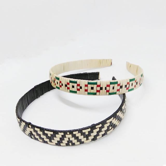 Bando Anyaman Rotan Aksesoris Khas Dayak Kalimantan Tengah