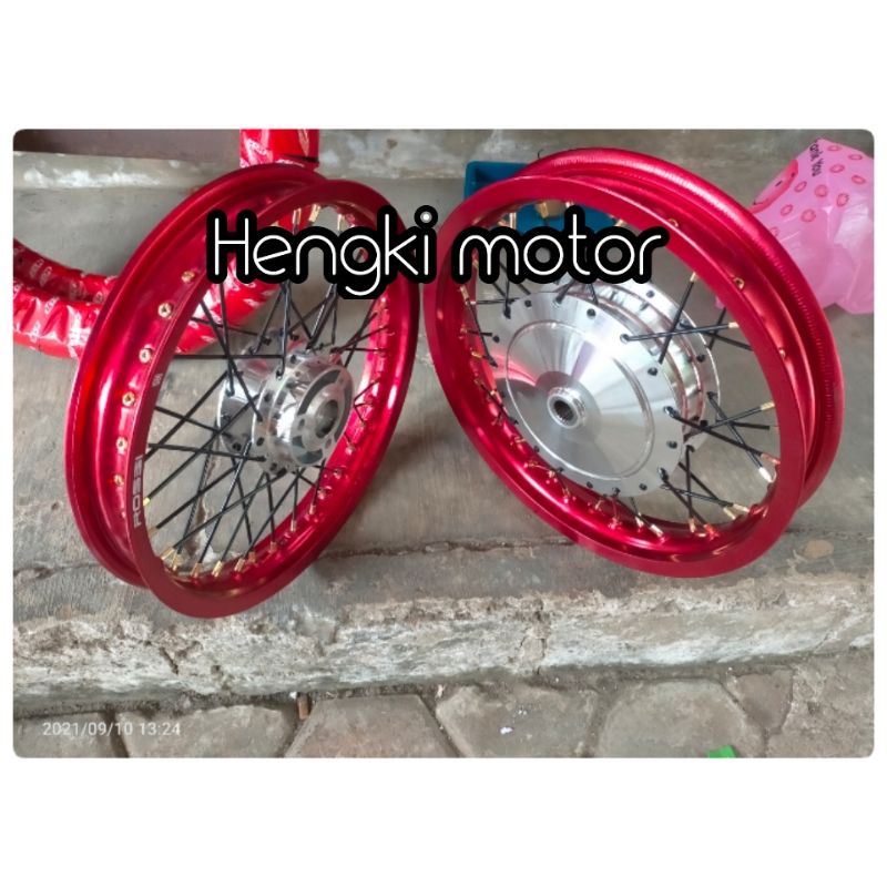 velg matic Mio j,Mio m3,Fino 125 ring v Rossi UK 140/160x14