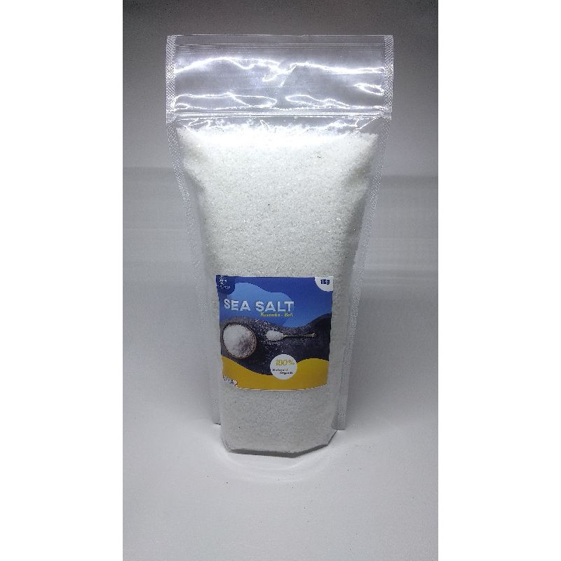 

Kusamba Sea Salt Garam Laut Bali kemasan 1 Kg