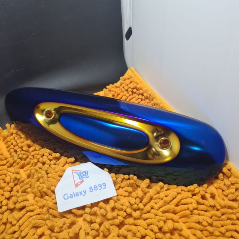 Tameng Knalpot twotone cover knalpot Model Scoopy
