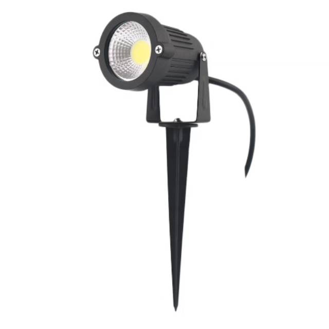 LAMPU TAMAN LED / 5 WATT COB TANCAP / SOROT TAMAN