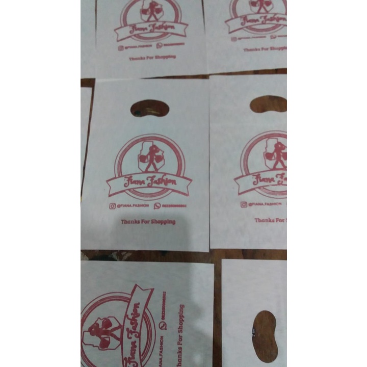 Desain Free Sablon plastik packing Uk.20x30cm Gratis Desain Minim 100/sablon plastik olshop/sablon plastik shopping bag/sablon plastik custom/plastik sablon