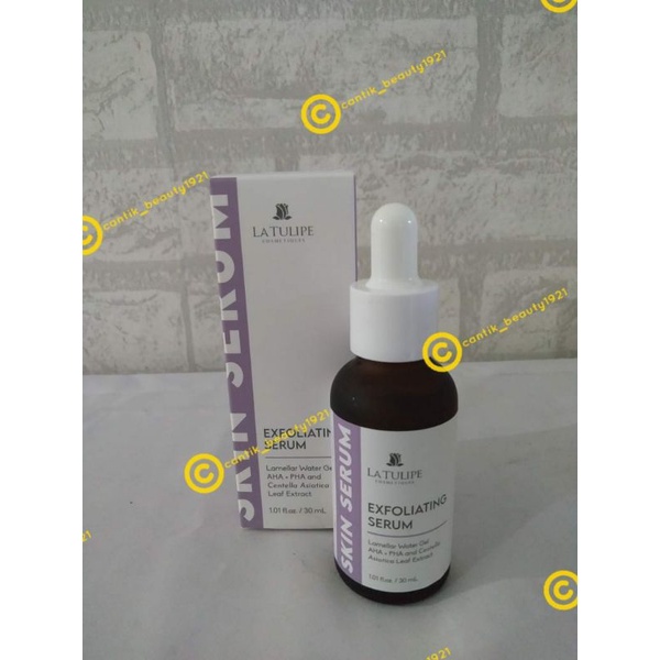 LATULIPE EXFOLIATING SKIN SERUM (SERUM WAJAH)