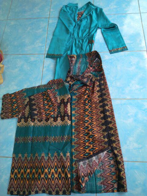 Batik Edo - Batik Couple Ayunda Zavira Zafira Long Blus Setelan Batik