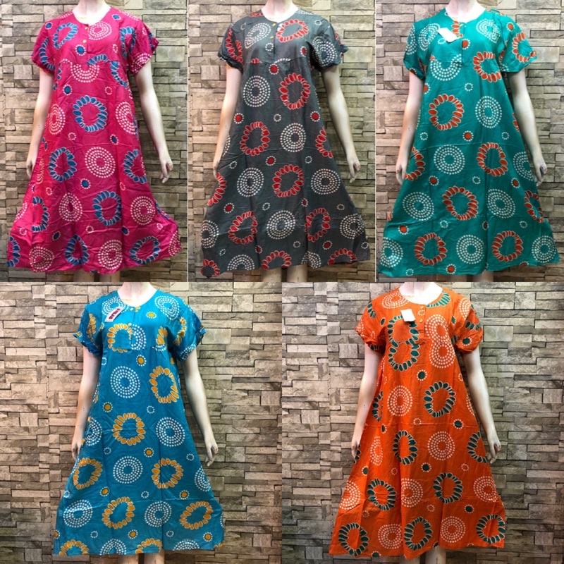 DASTER BALI MURAH MOTIF KEMBANG | BATIK AQILAH-5