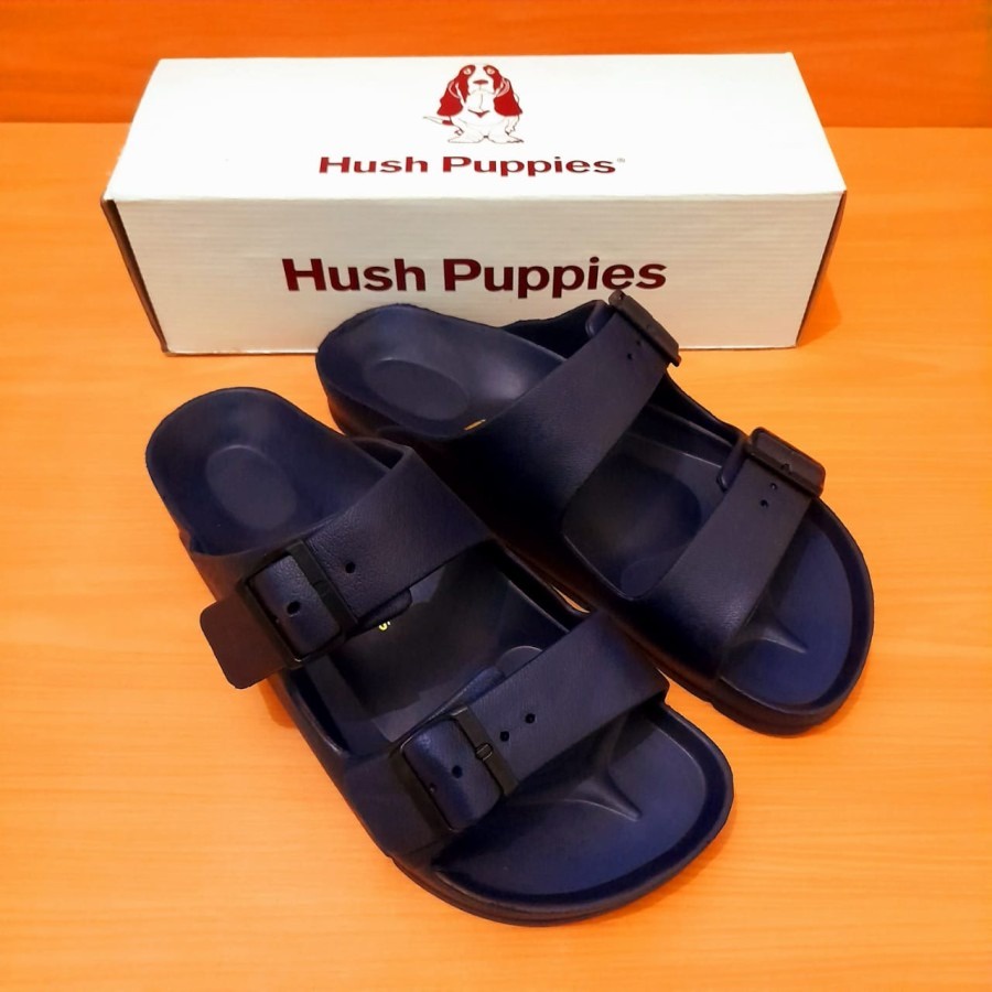 Sandal Pria Tali Straps 2 Sendal Selop Pria Hitam Slide Distro Kekinian Sendal Cowo Karet Phylon