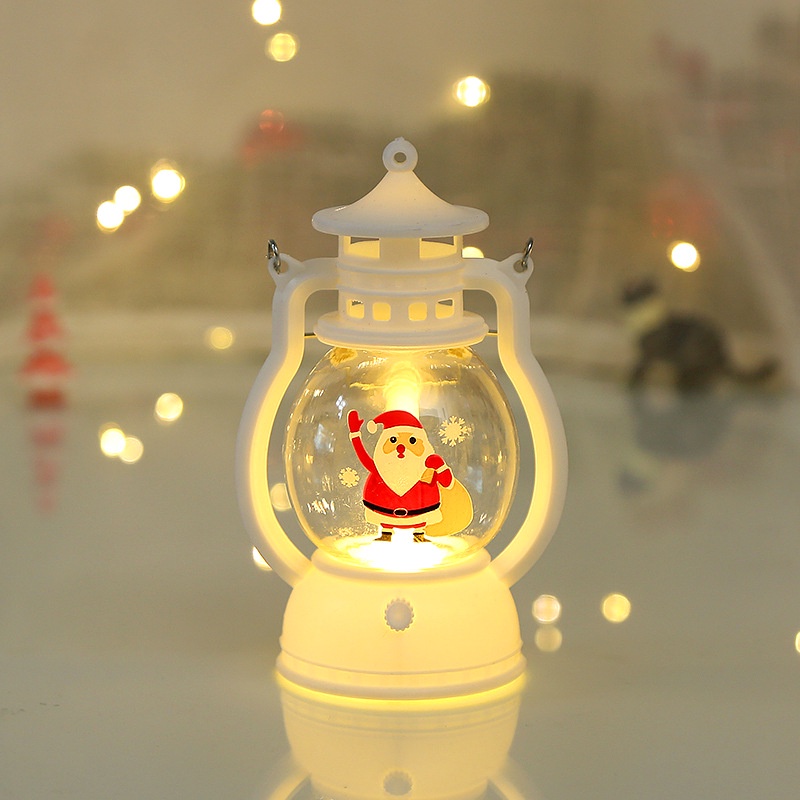 Produk Natal Lampu Malam Portabel Stanta Claus Snowman Lampu Hiasan Rumah Untuk Hadiah Tahun Baru Anak-Anak Led Dekorasi Lampu Tenaga Baterai