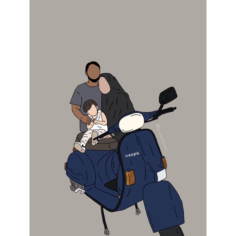 Jasa Ilustrasi - Ilustrasi Line Art